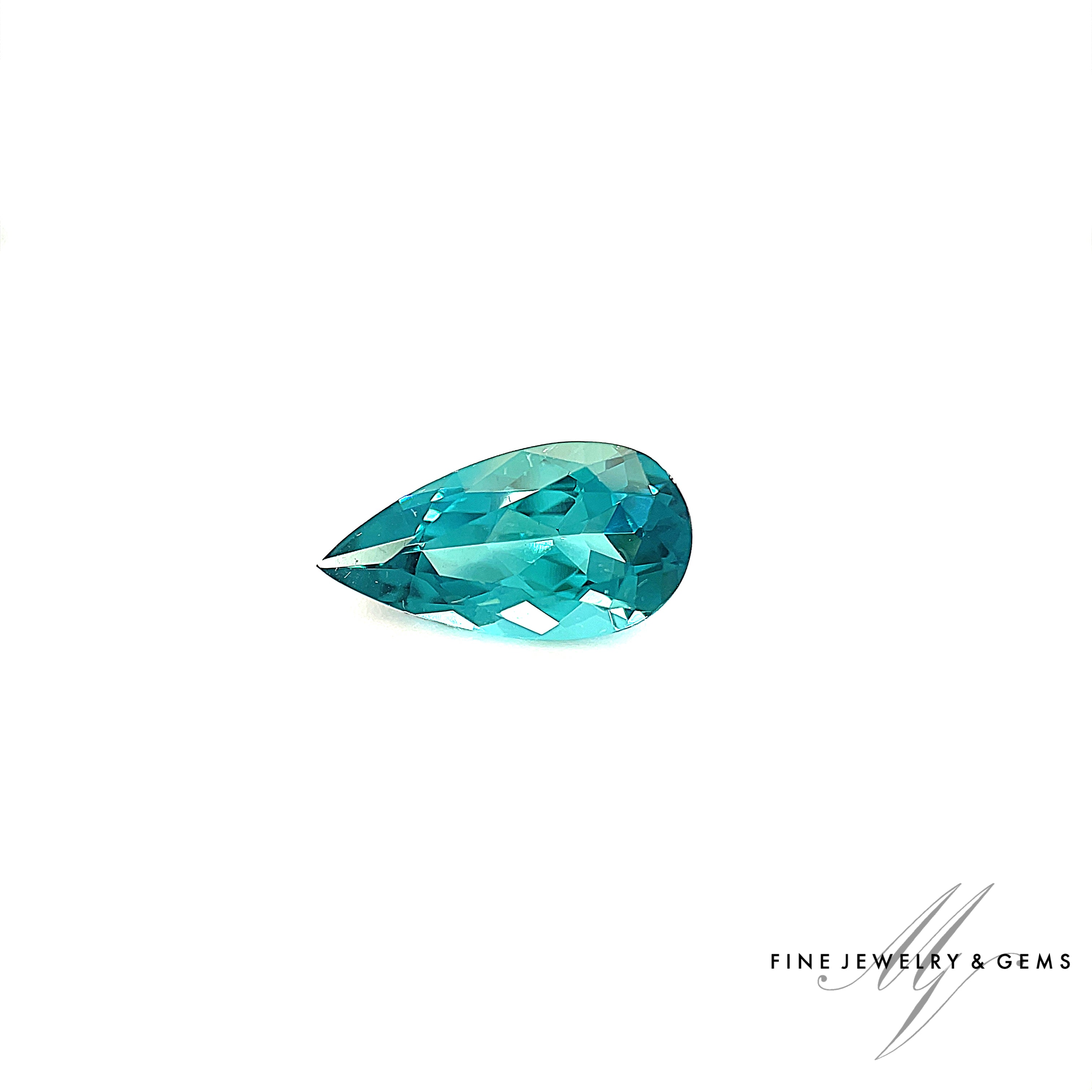 Set Indigoliet toermalijn 4.19 ct